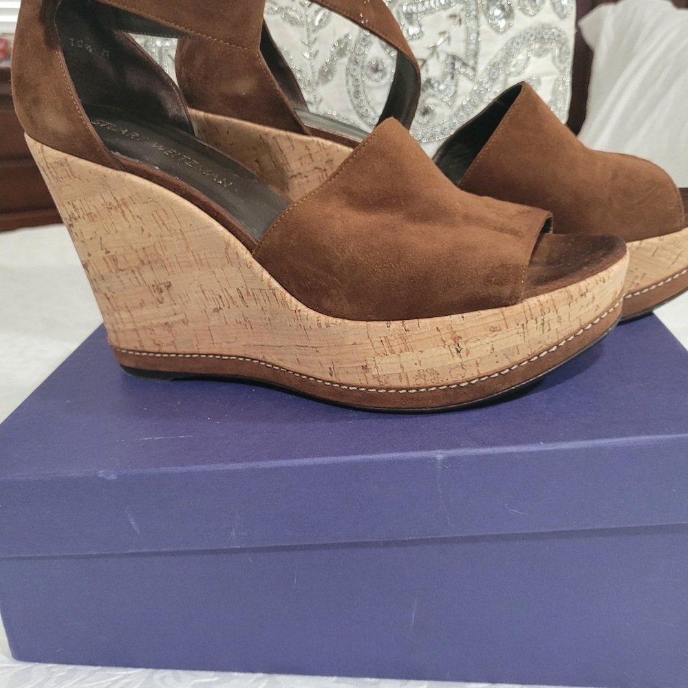 High wedge by Stuart Weitzman